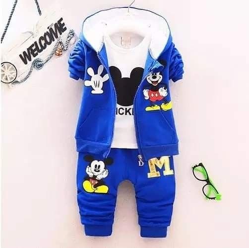 Conjunto Mickey 3 pzas