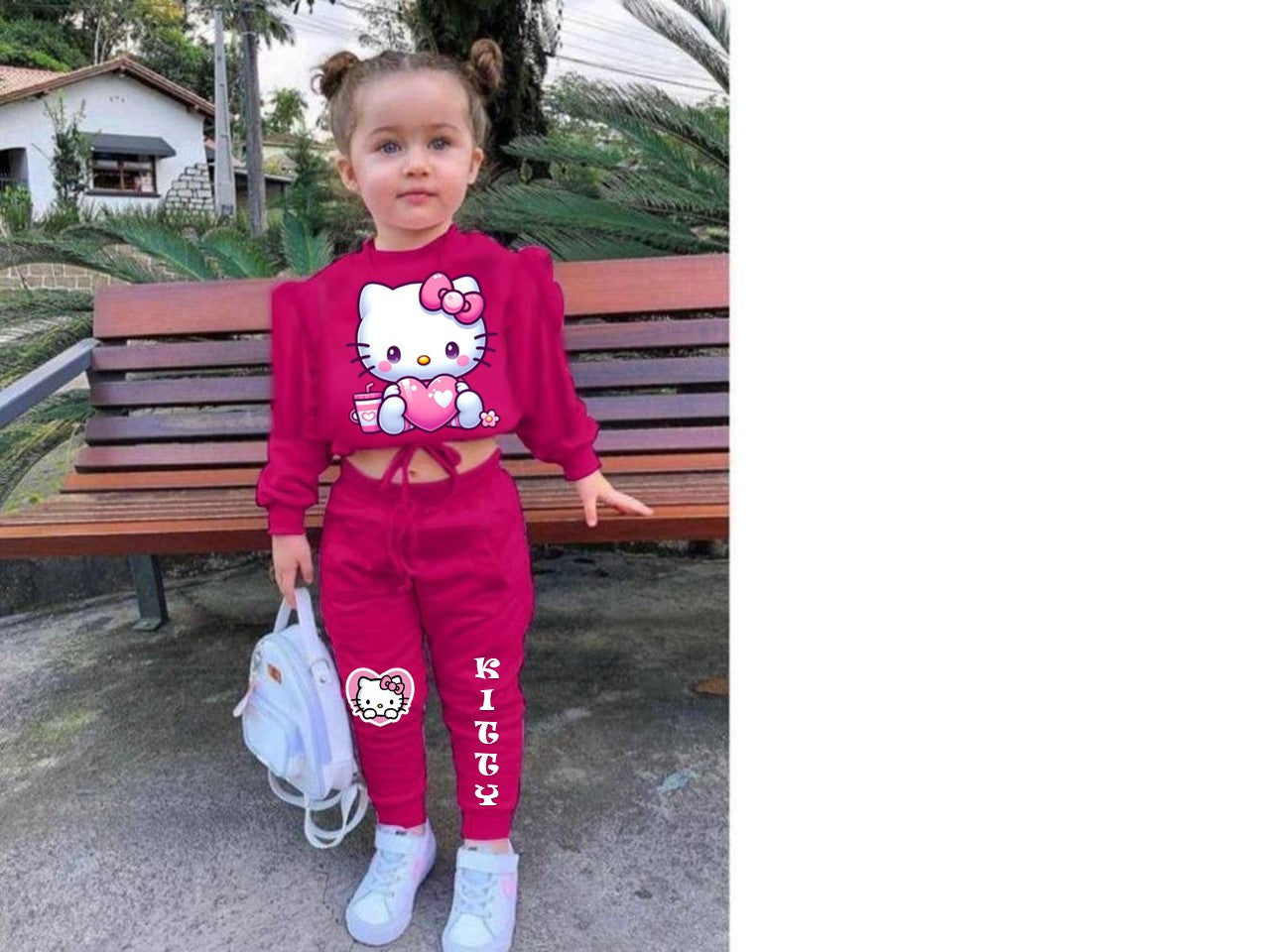 CONJ BOMBACHO HELLO KITTY