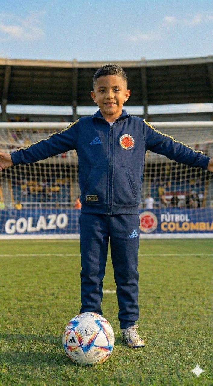 Conjunto de Sudaeras COLOMBIA KIDS
