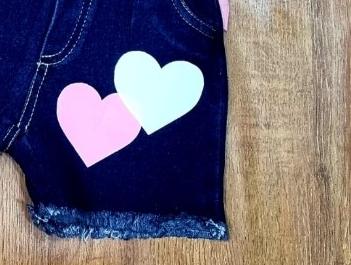 Conjunto Sweet Love Denim Kids