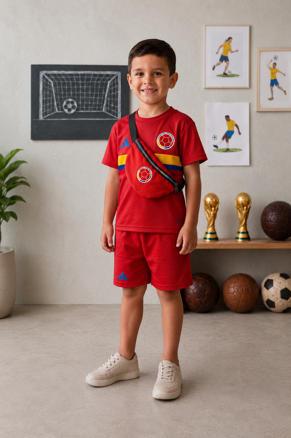 Conjunto Mundialista Mini Crack ⚽