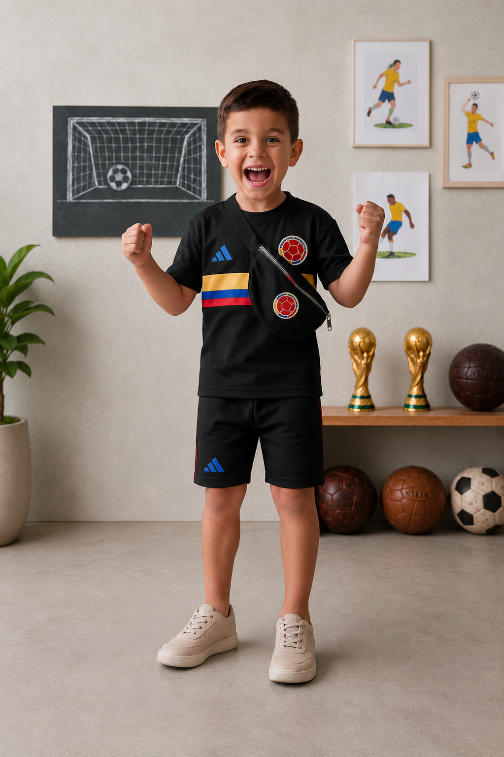 Conjunto Mundialista Mini Crack ⚽