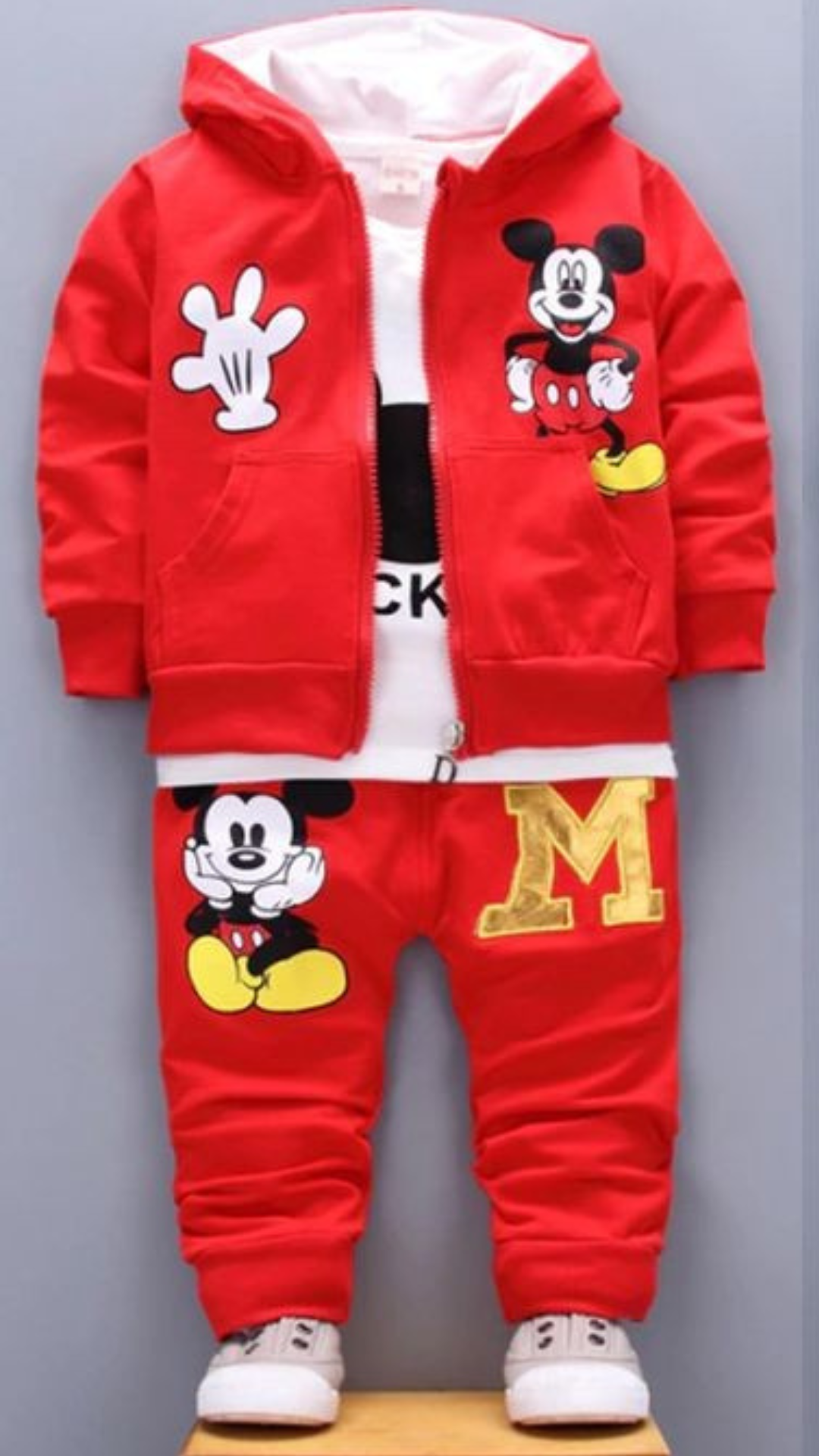 Conjunto Mickey 3 pzas