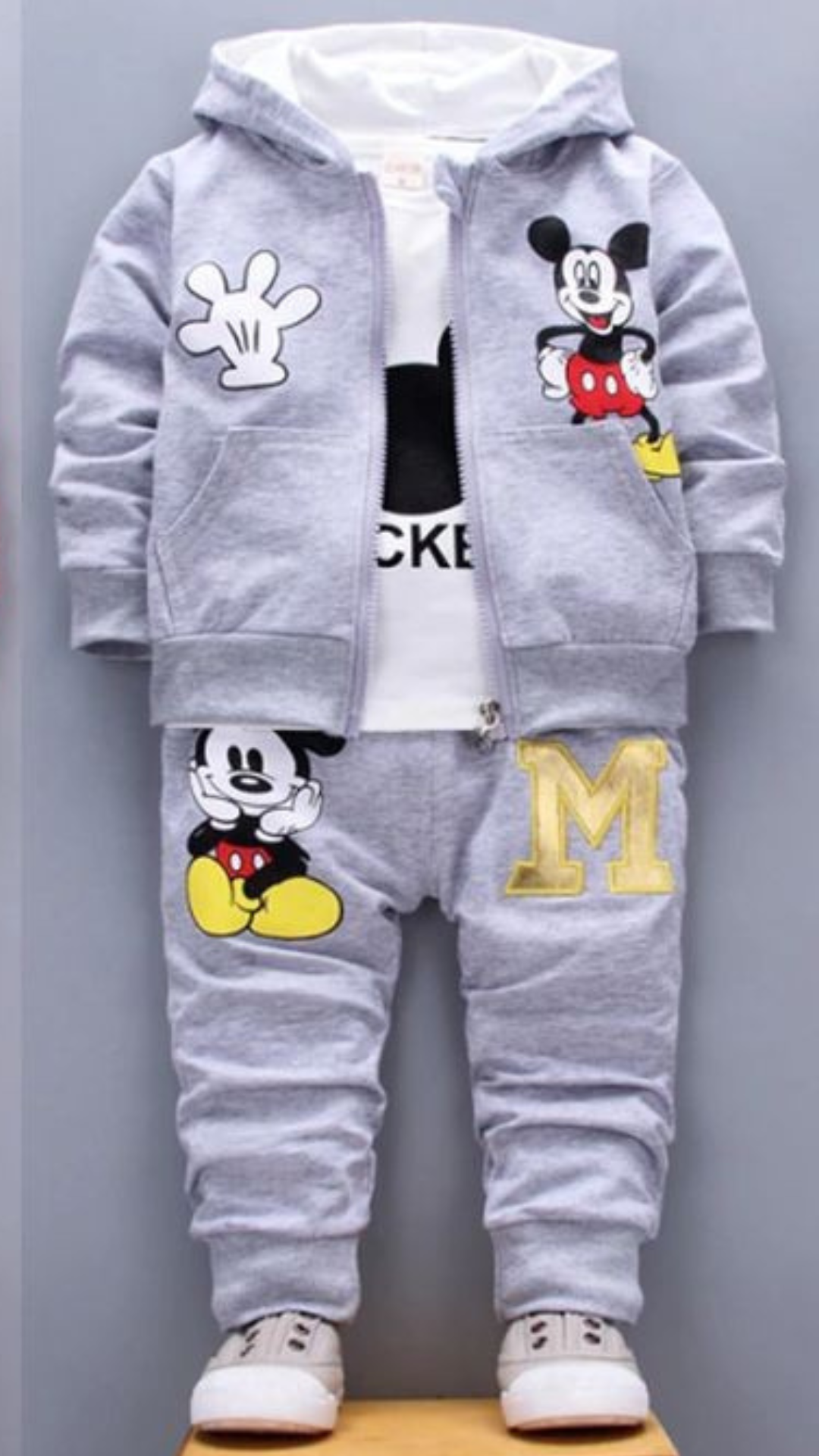 Conjunto Mickey 3 pzas
