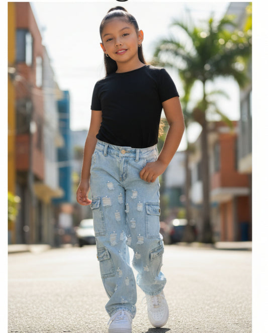 Pantalón Perla Chic Kids N001